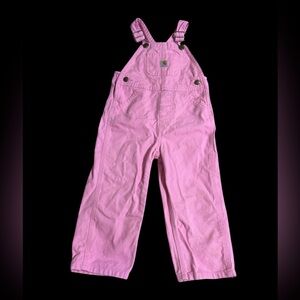 Carhartt Kids Light Pink Overalls